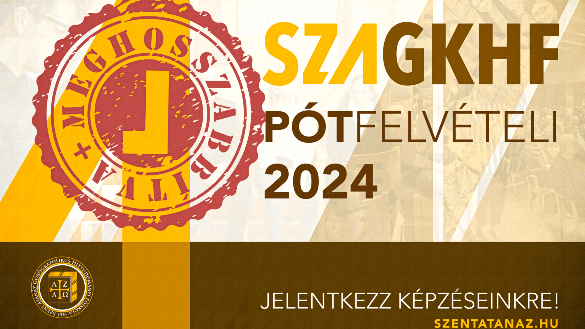 Pótfelvételi 2024