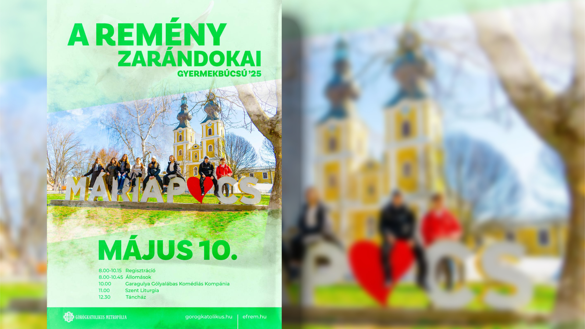 A május 10-ei gyermekbúcsúra még lehet jelentkezni!