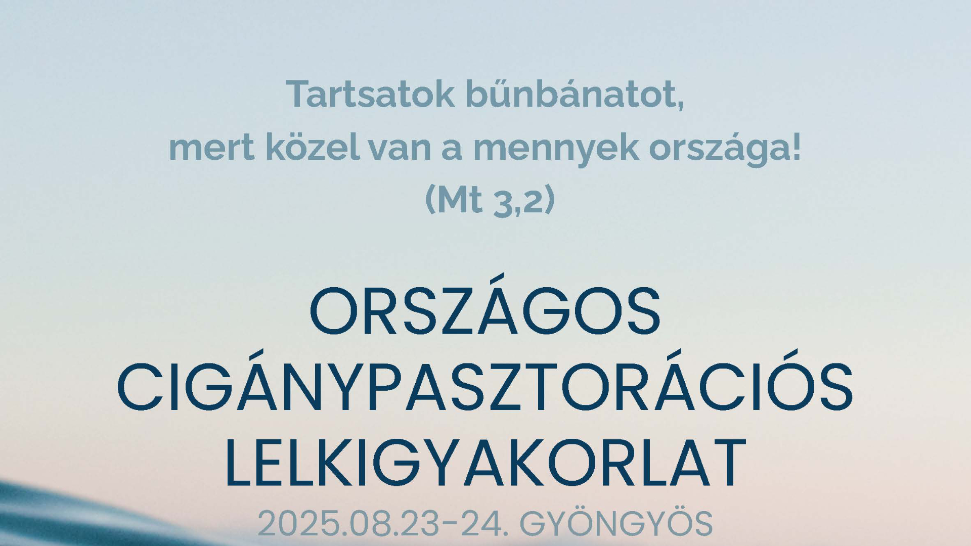 Cigánypasztorációs lelkigyakrolat lesz Gyöngyösön