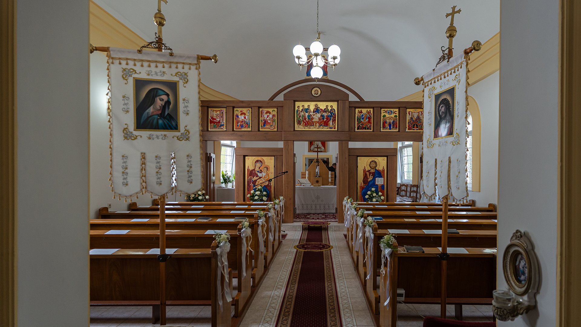 Bepillantás Lövőpetri görögkatolikus templomába