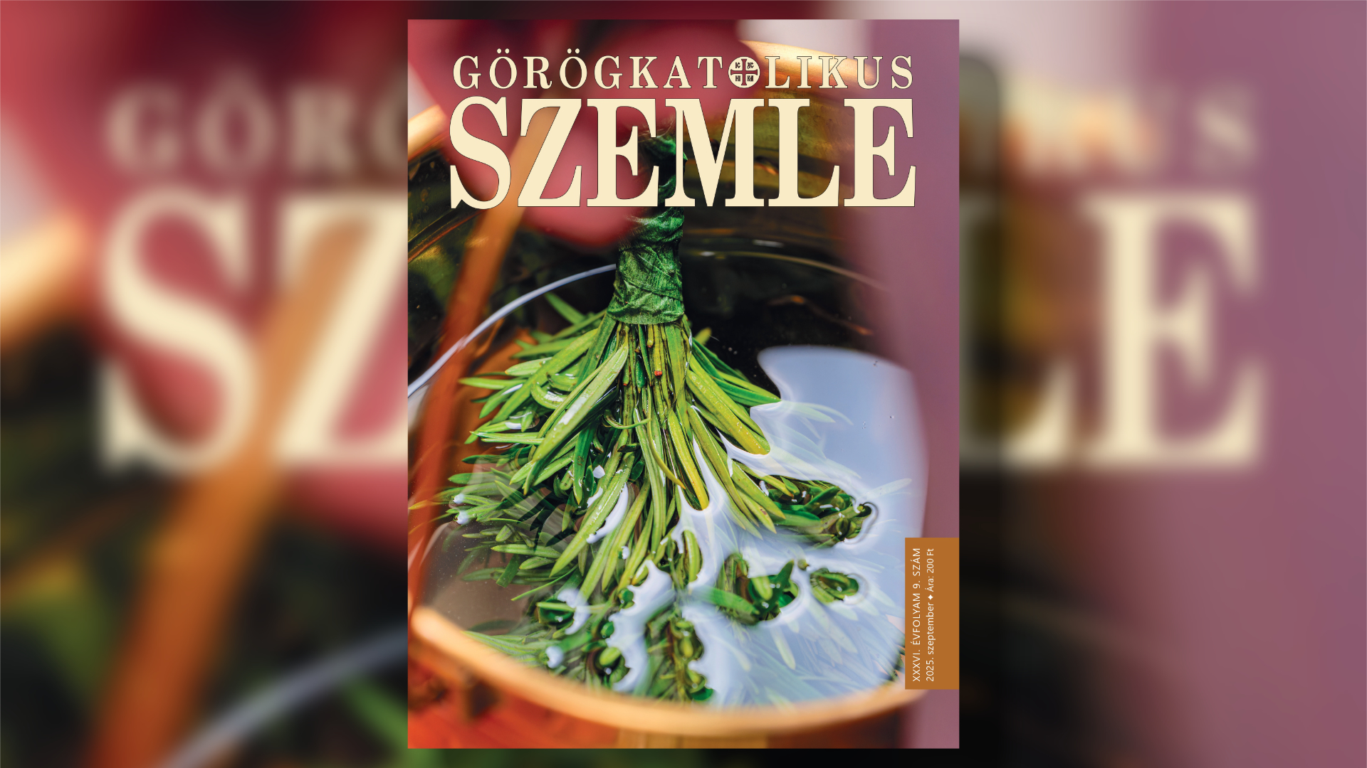 Megjelent a Görögkatolikus Szemle szeptemberi lapszáma!