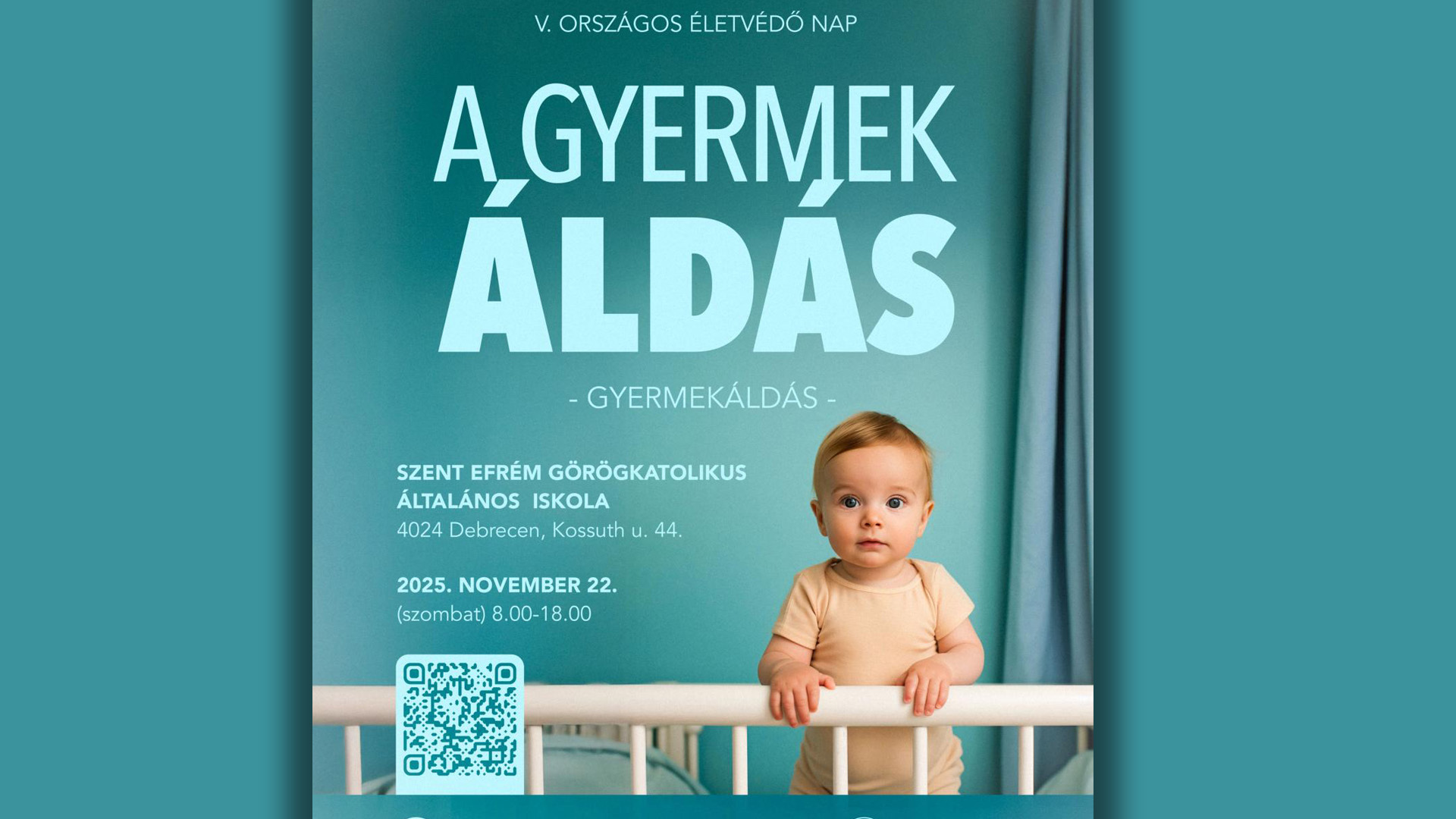 V. Országos életvédő nap – idén Debrecenbe várják az érdeklődőket