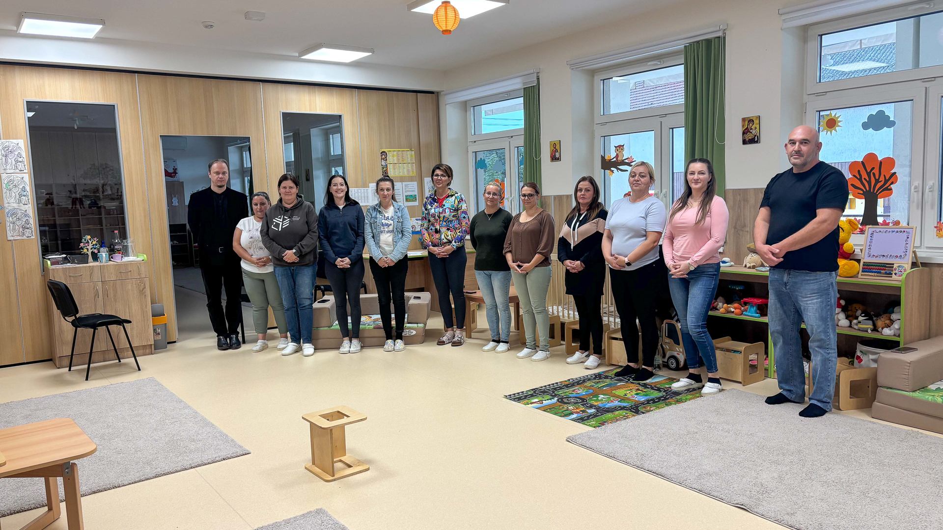 Hála és imádság a bölcsődékben – Lelki nap 2025