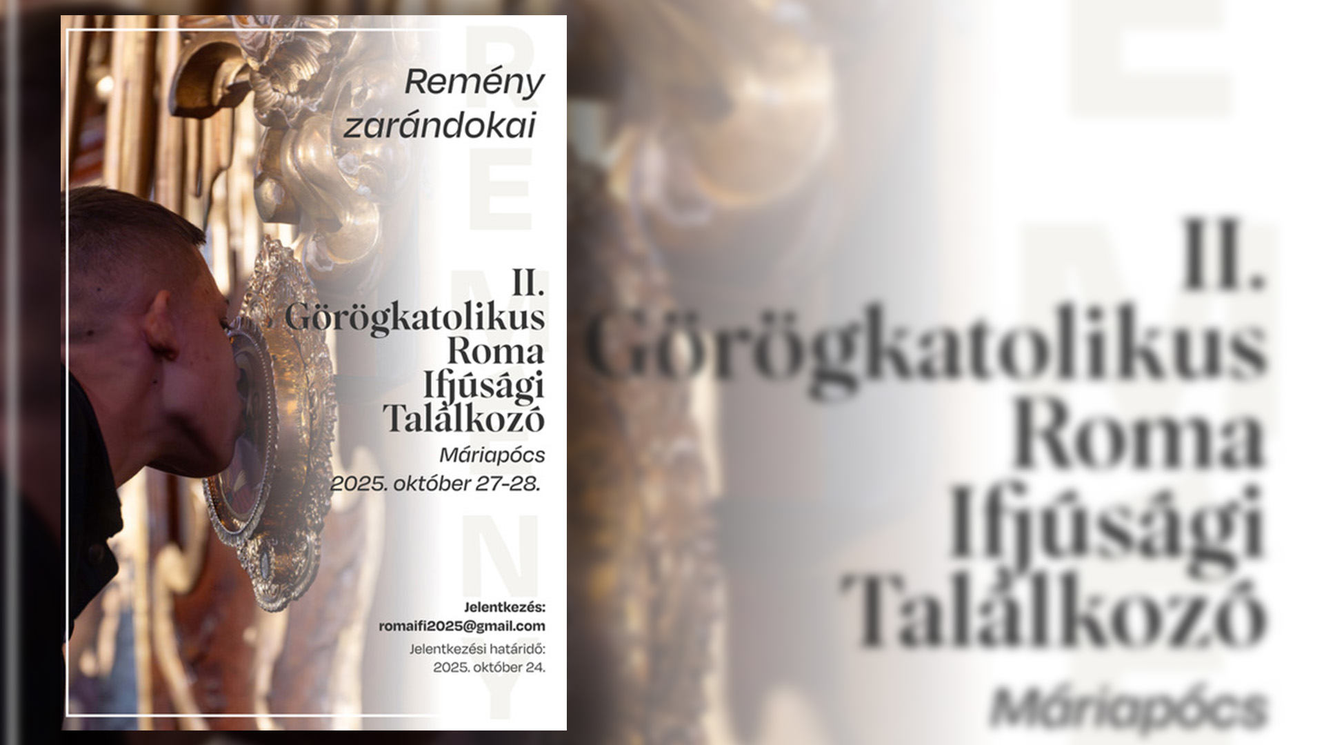 II. Görögkatolikus Roma Ifjúsági Találkozó Máriapócson