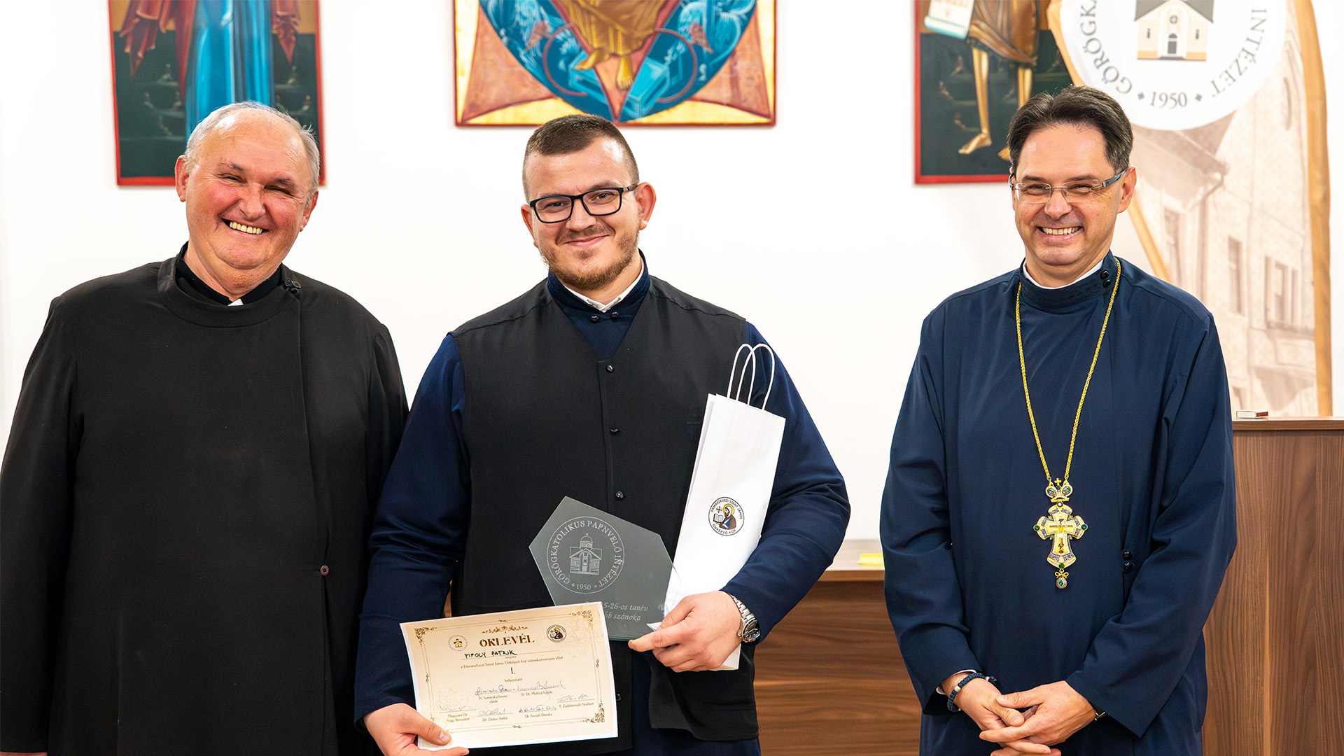 Szívből szóló gondolatok – papnövendékek szónokversenye a Nyíregyházi Görögkatolikus Papnevelő Intézetben