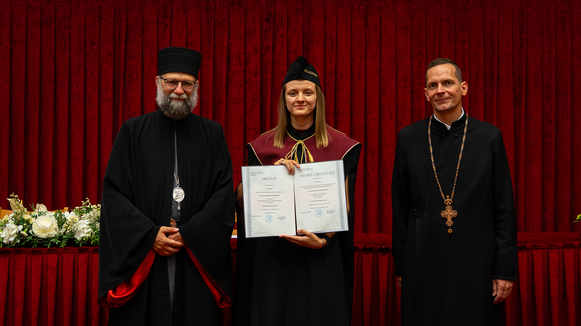 Diplomaosztó és díjátadó ünnepséggel zárult a 2025/2026-os tanév a hittudományi főiskolán