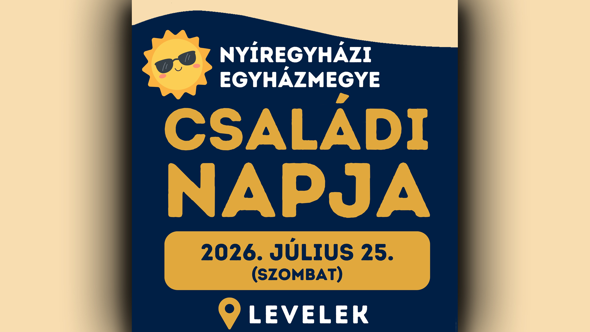 Gyere és lásd! (Jn 1,46) – Idén is közös lelki és családi napra hív Levelek