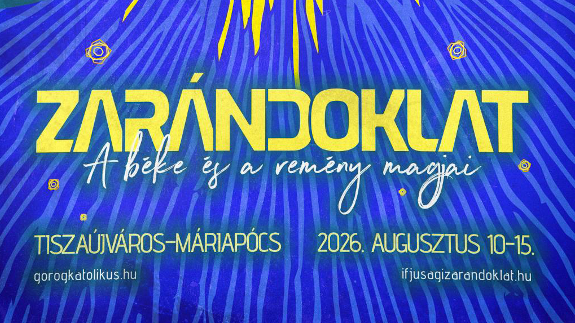 Íme a 24. Ifjúsági Gyalogos Zarándoklat részletes programja!