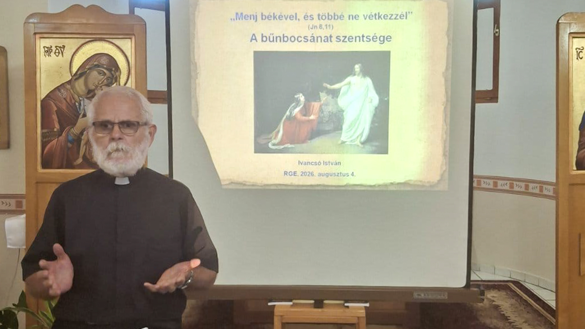 A bűnbocsánat szentségéről Rókahegyen