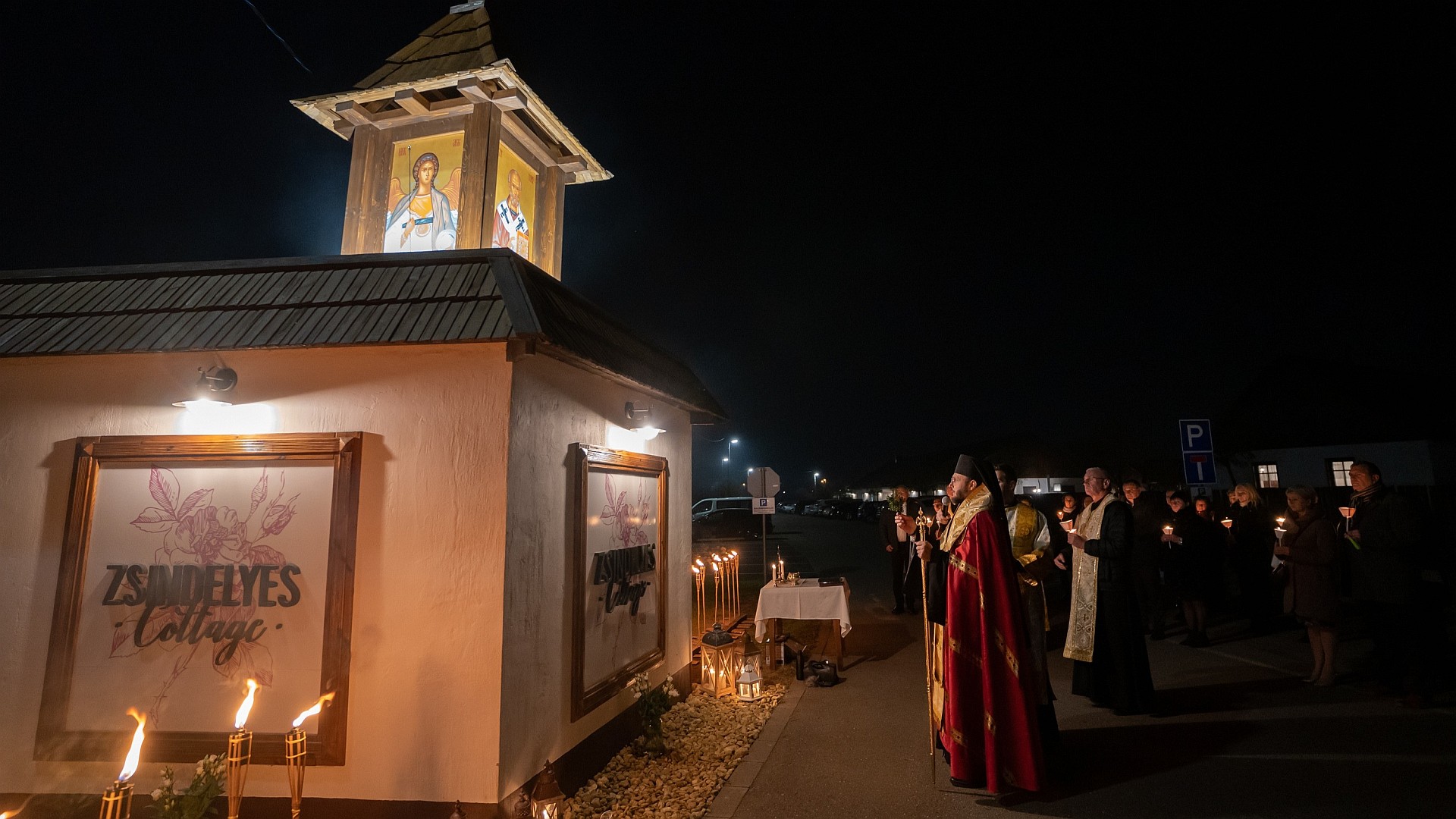 Úti ikonokat szenteltek Újfehértó határában