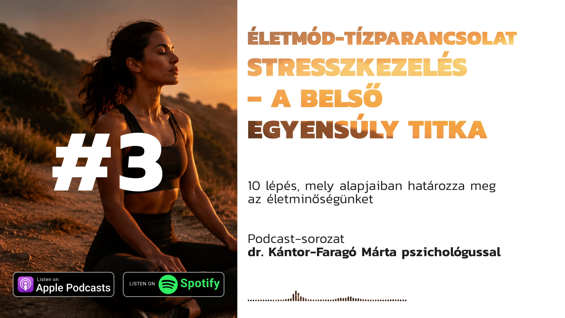 Életmód-tízparancsolat – #3. Stresszkezelés – A belső egyensúly titka