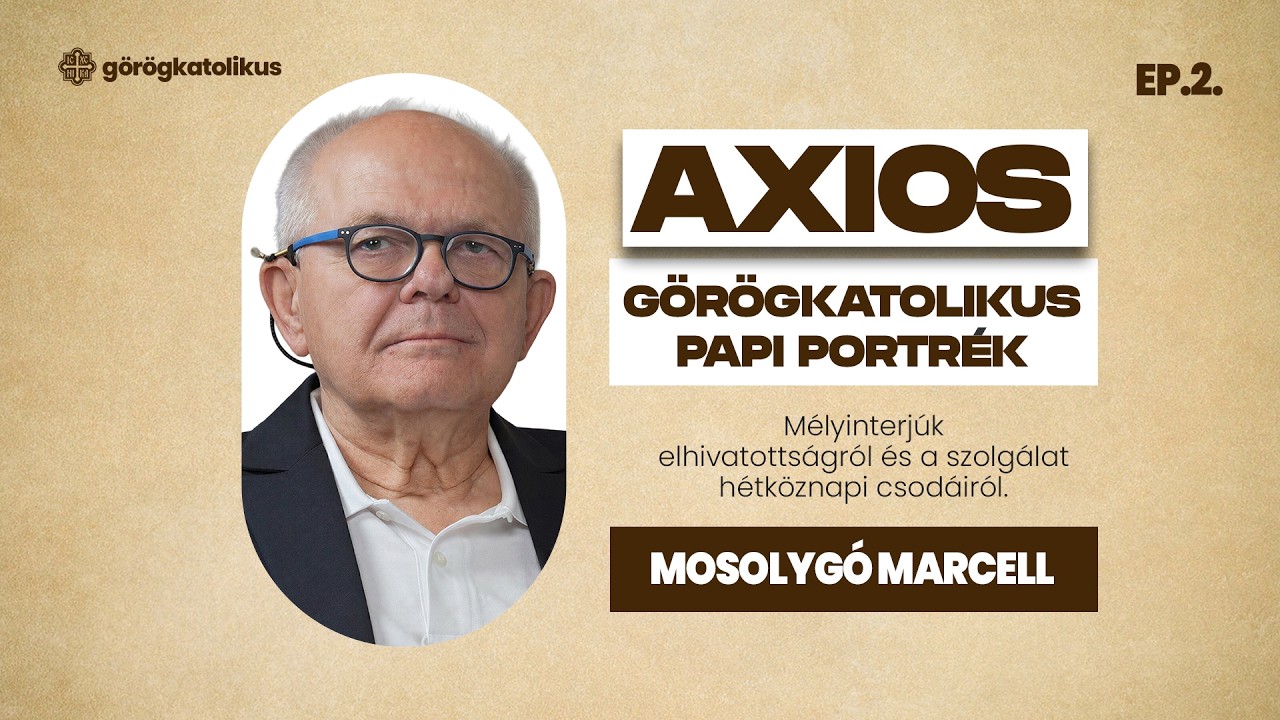 Axios | Görögkatolikus papi portrék - 02 - Mosolygó Marcell atya