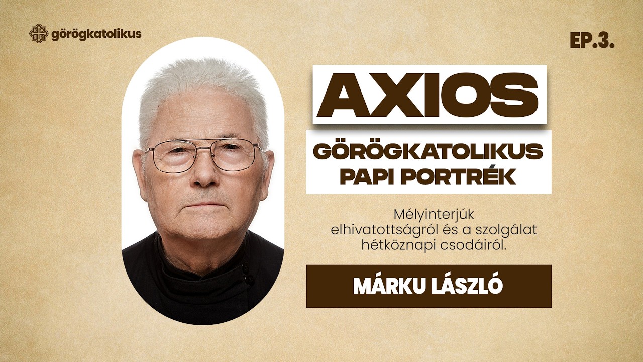 Axios | Görögkatolikus papi portrék - 03 - Márku László atya