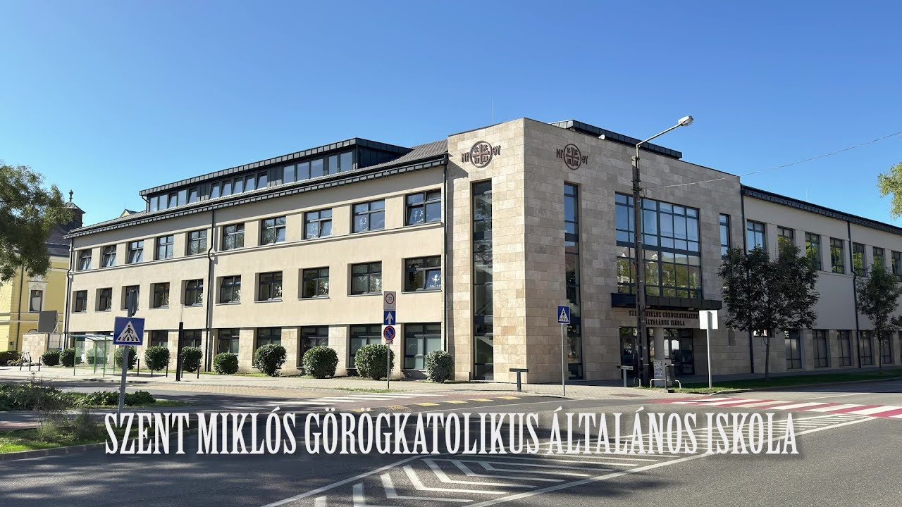 Várunk a Szent Miklós Görögkatolikus Általános Iskolába a 2026/26-os tanévre!